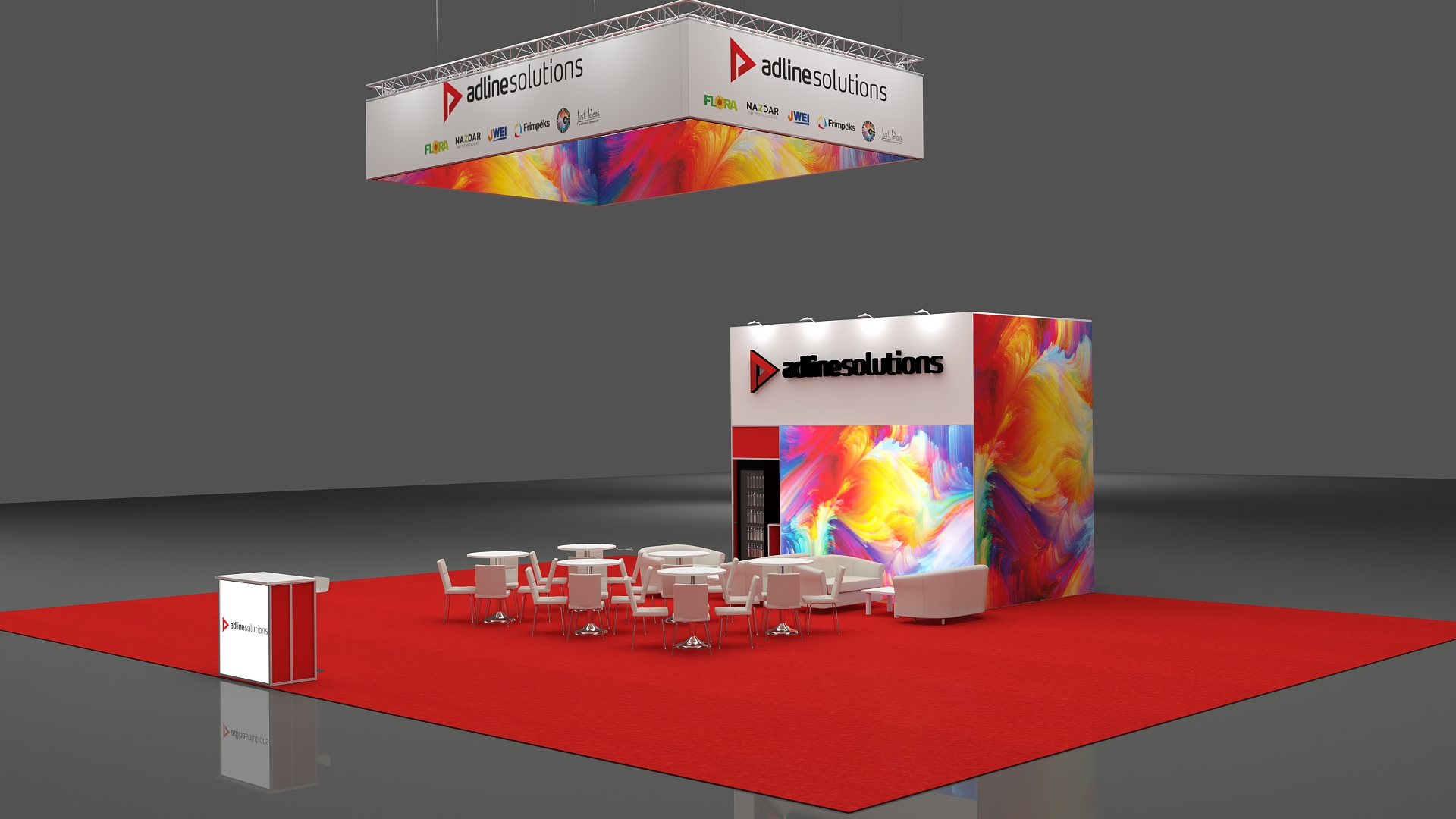 stand expozitional personalizat All2PrintShow