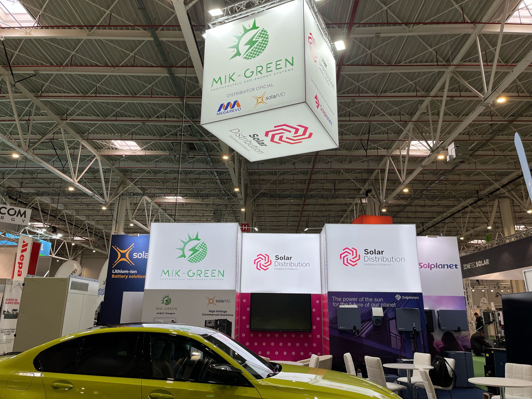 stand expozitional personalizat GreenEnergyExpo