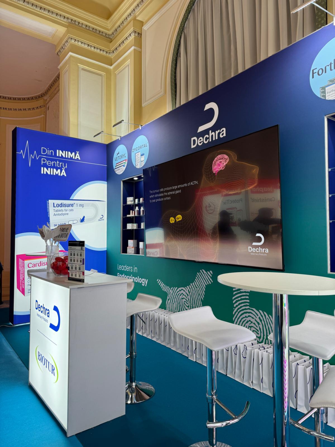 stand expozitional personalizat Biotur