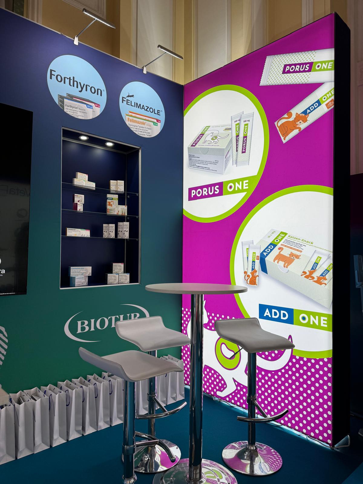 stand expozitional personalizat Biotur